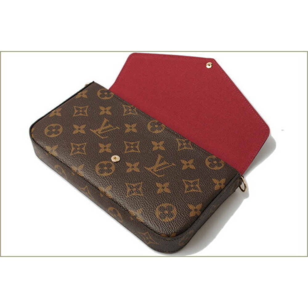 Louis Vuitton Felice Chain Wallet Monogram Shoulder Bag Pochette - Picture 3 of 6